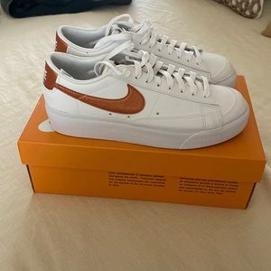 Brand New Nike Blazer Low Platform Shoes